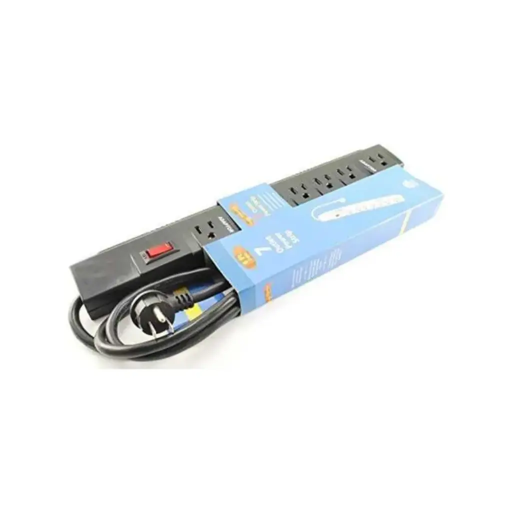 7 Outlet Horizontal Surge Power Strip