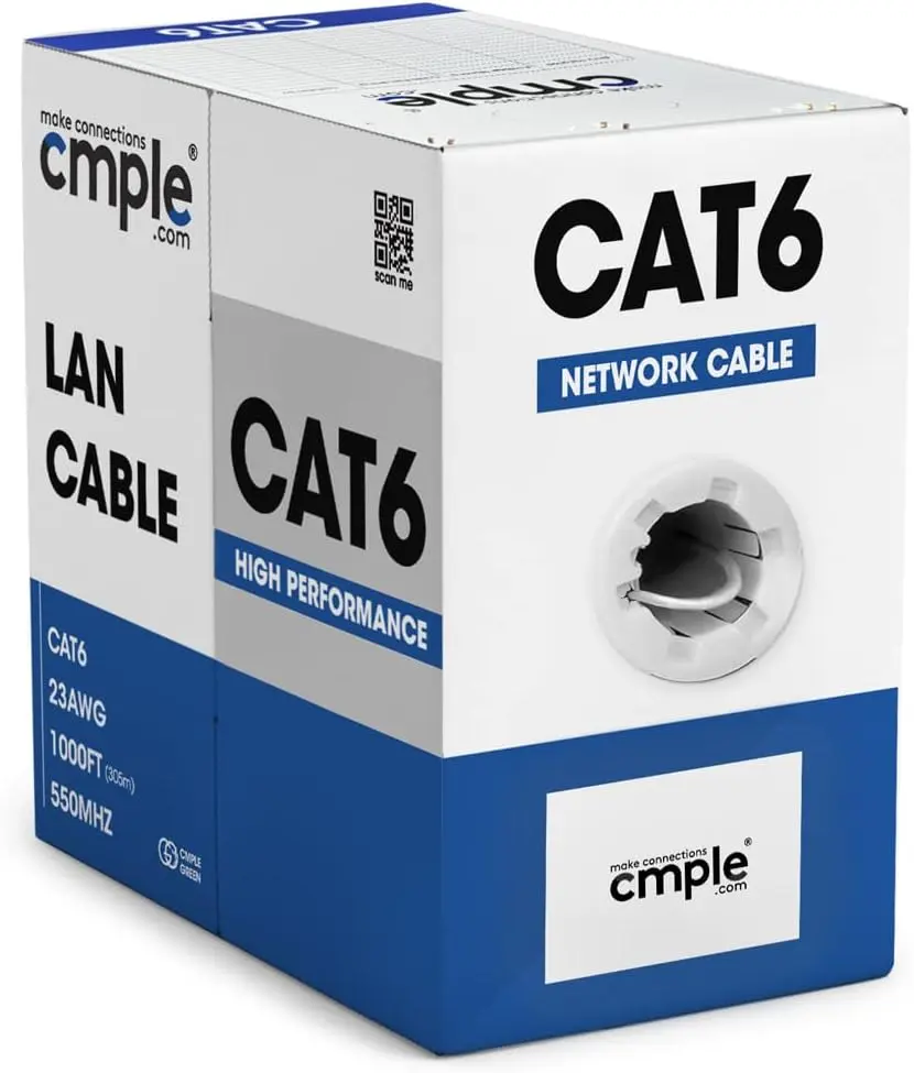 Big-A Cat6 Ethernet Cable 1000ft