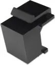 Blank Keystone Jack Insert Black