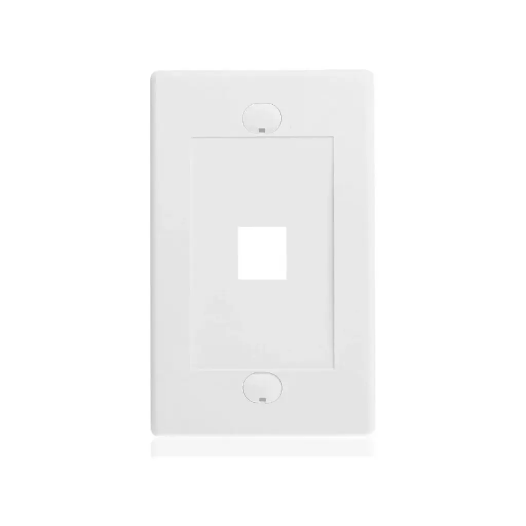 Cable Matters Keystone Wall Plate 1-Port