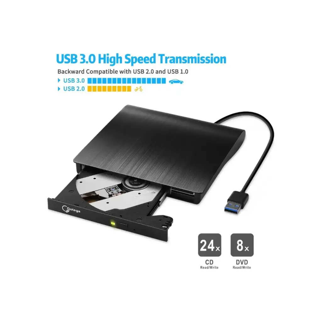 Gotega External DVD Drive