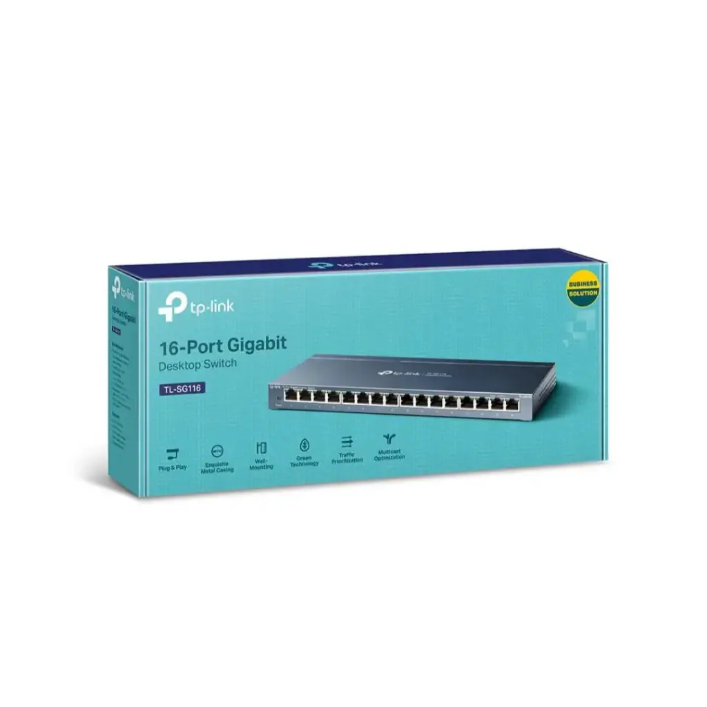 TP-Link 16 Port Gigabit Ethernet Network Switch