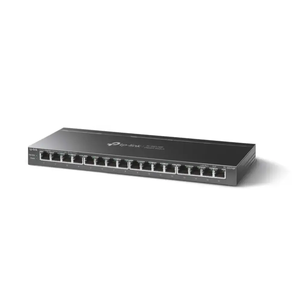 TP-Link 16-port Gigabit Desktop PoE+ Switch