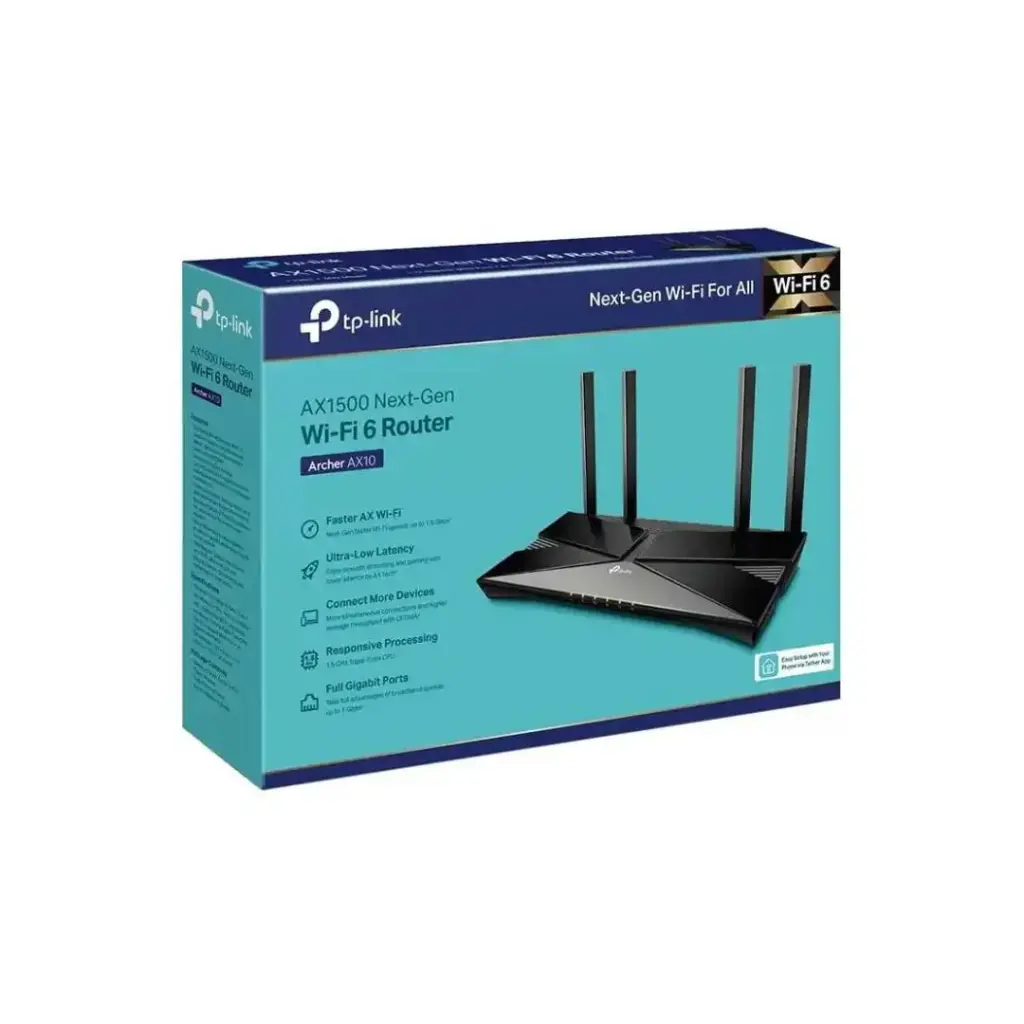 TP-Link Archer AX10 Next-Gen WiFi 6 Router