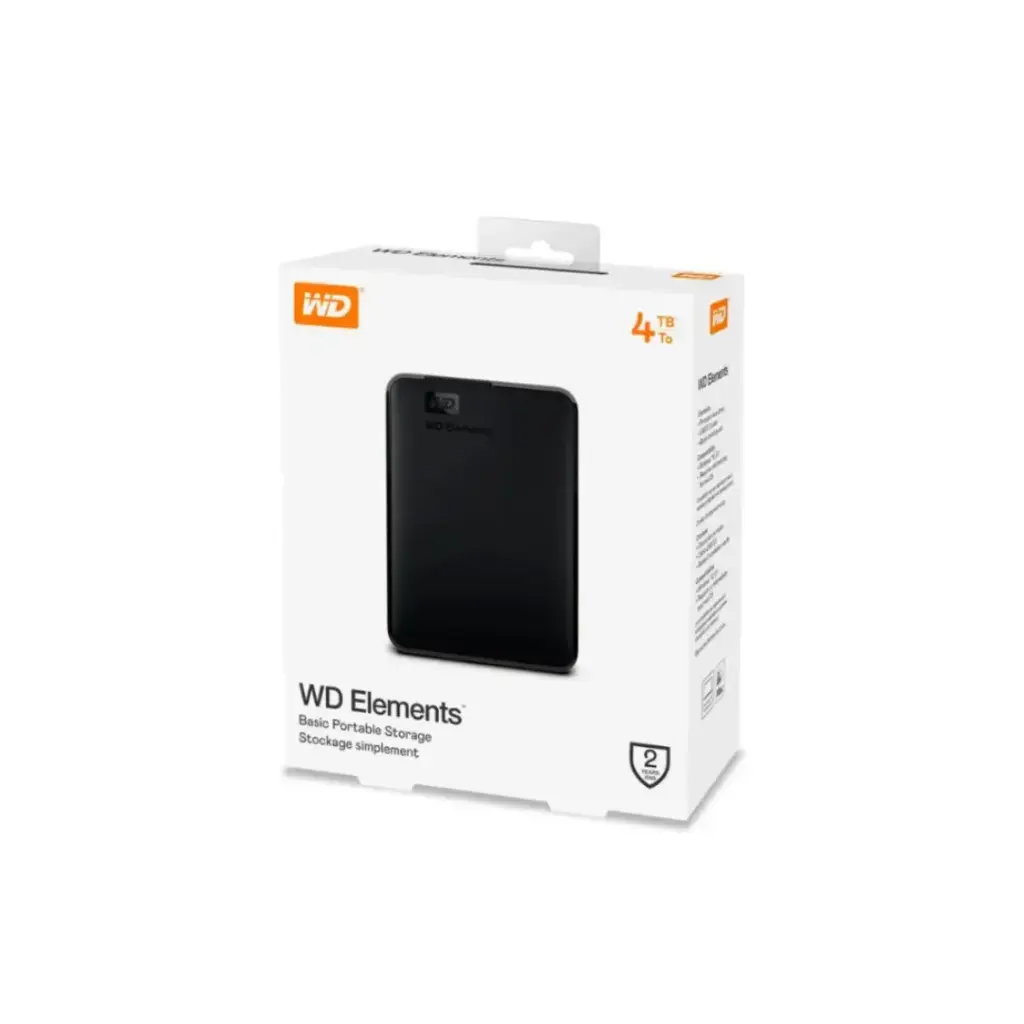 WD Elements 4TB External HDD