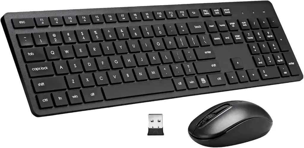 Harburfine Wireless  Keyboard and Mouse Combo (December special)