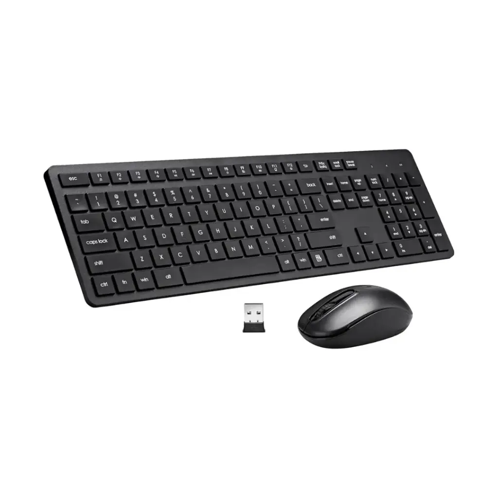Harburfine Wireless  Keyboard and Mouse Combo