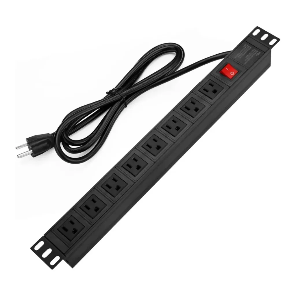 Power Strip Surge Protector Rack-Mount PDU