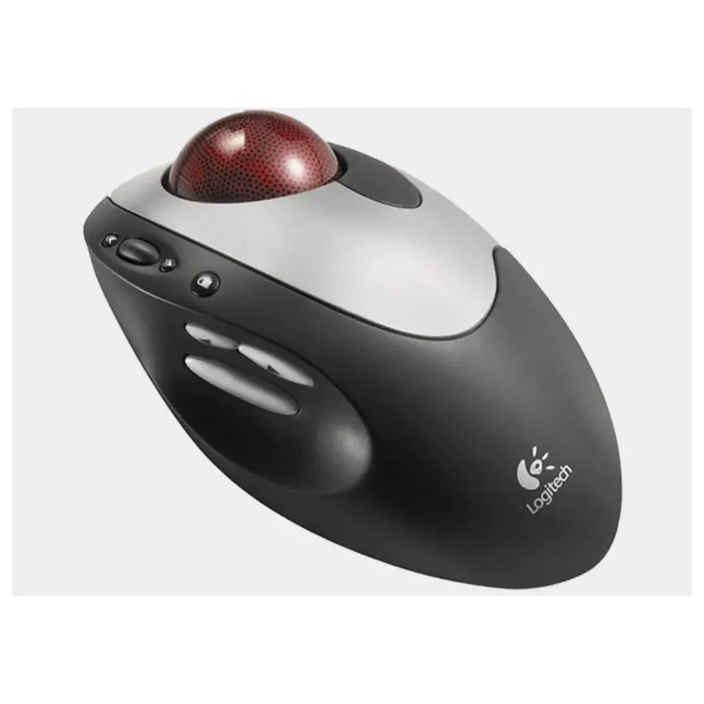 Logitech cordless trackman optical mouse