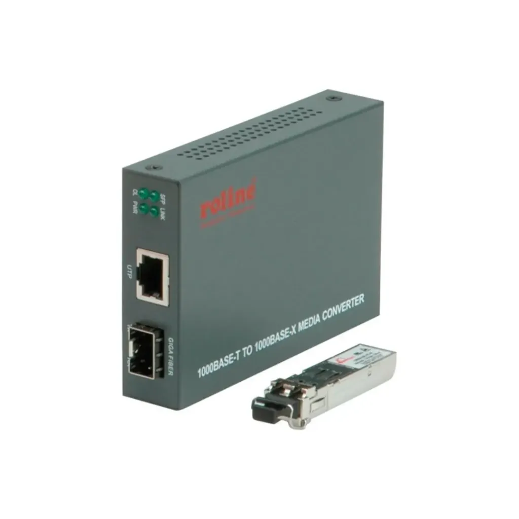 Roline Gigabit Ethernet Media Converter