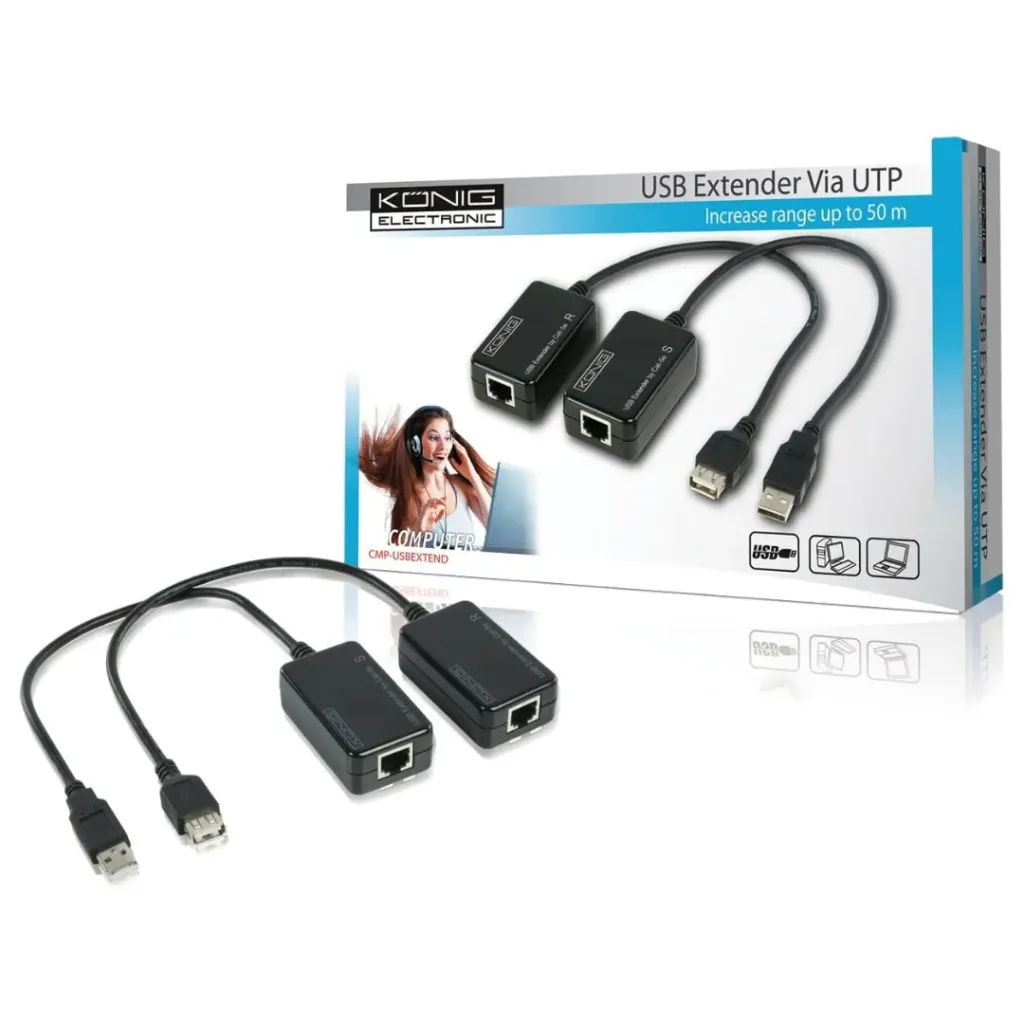 Konig Electronic USB Extender Via UTP