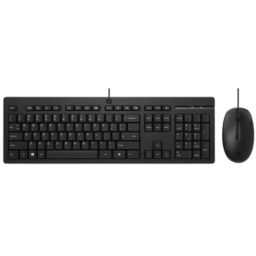HP 125 Wired Keyboard and Mouse