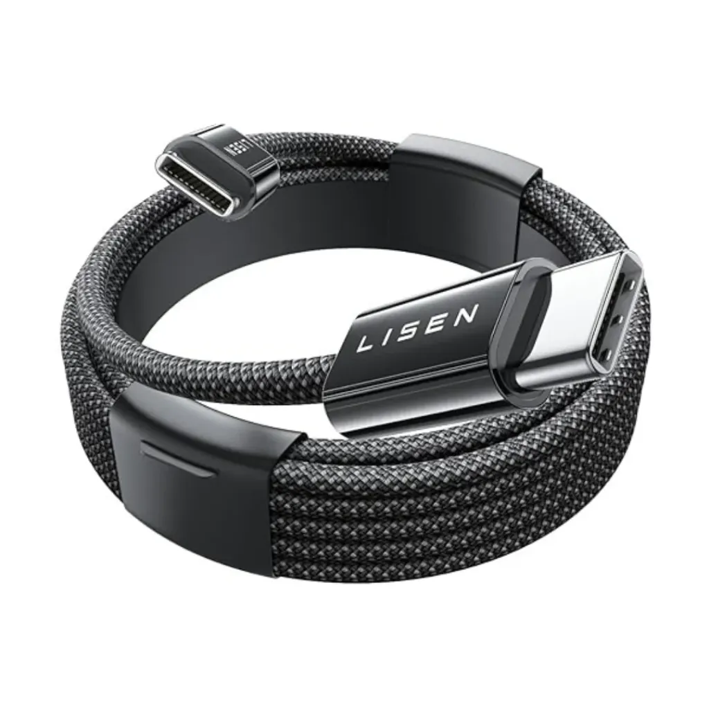 LISEN USB C to USB C Cable [10FT]