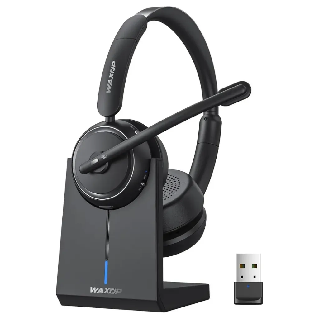 Waxop Bluetooth Headset with Microphone