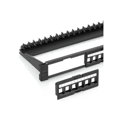 24 Ports UTP Blank Keystone Patch Panel