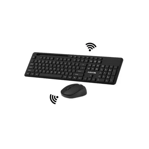 Aqvin QK320-W Wireless keyboard & mouse
