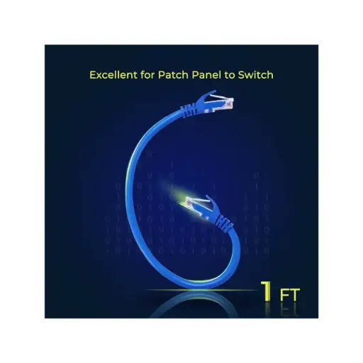 Cat 6 Network Patch Cable 1ft