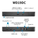 [1739197578358-KwZLs] Dell Performance Dock – WD19DCS + Dell Original 240W 7.4mm AC Adapter Model: ha240pm