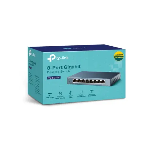 TP-Link 8 Port Gigabit Ethernet Network Business Switch