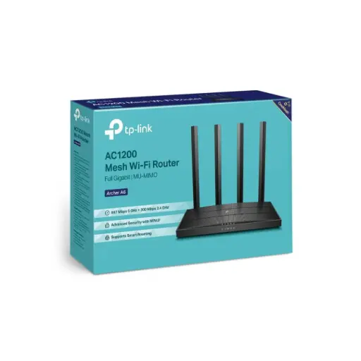 [1647870328268-KwZLs] TP-Link Archer A6 Mesh WiFi Router